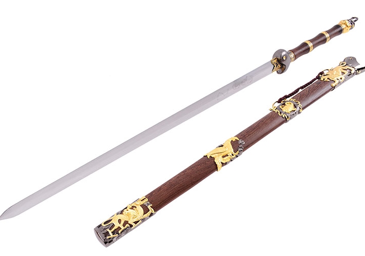 Přímý meč Xuanwu, Yin Yang - silná tuhá čepel