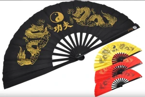 Tai Chi Fan (Tai Ji Shan) - Dvojitý drak