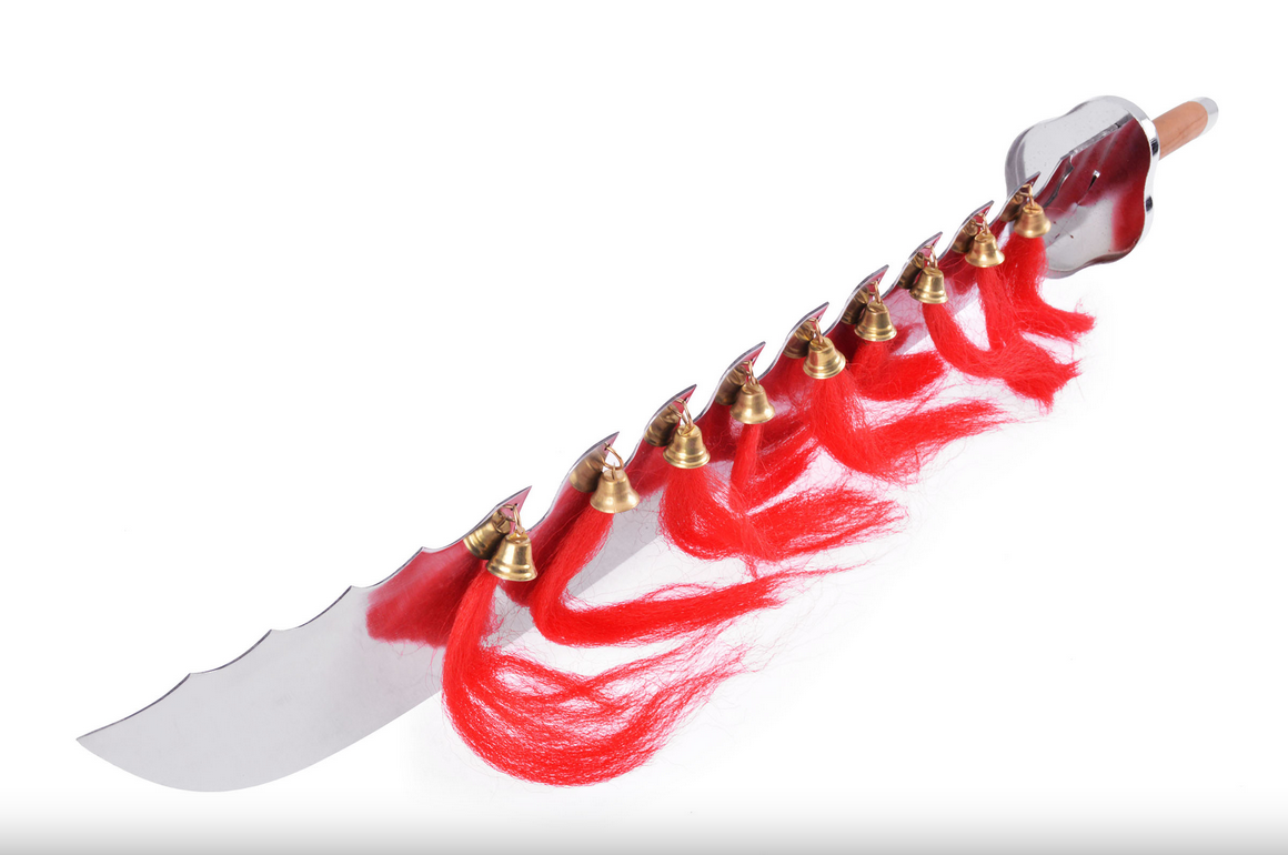 Široká šavle 9 háků - tuhá čepel