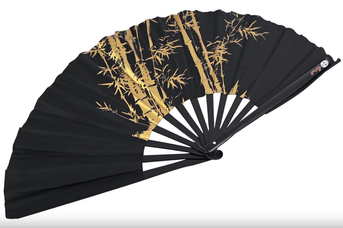 Tai Chi vějíř - Bambusový design