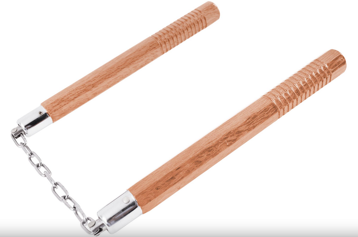 Nunchaku, Octagonal - Dřevo & Řetěz