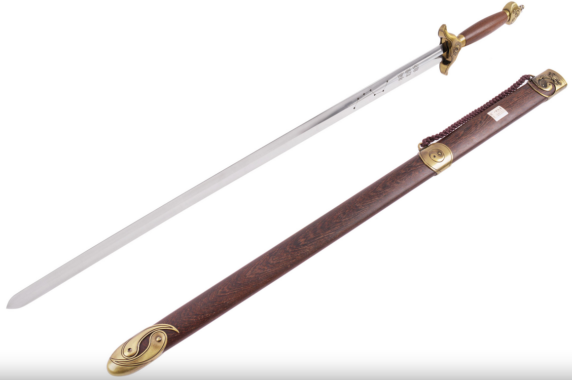 Tai Ji, Tai Chi meč diamantový Průřez - polotuhý