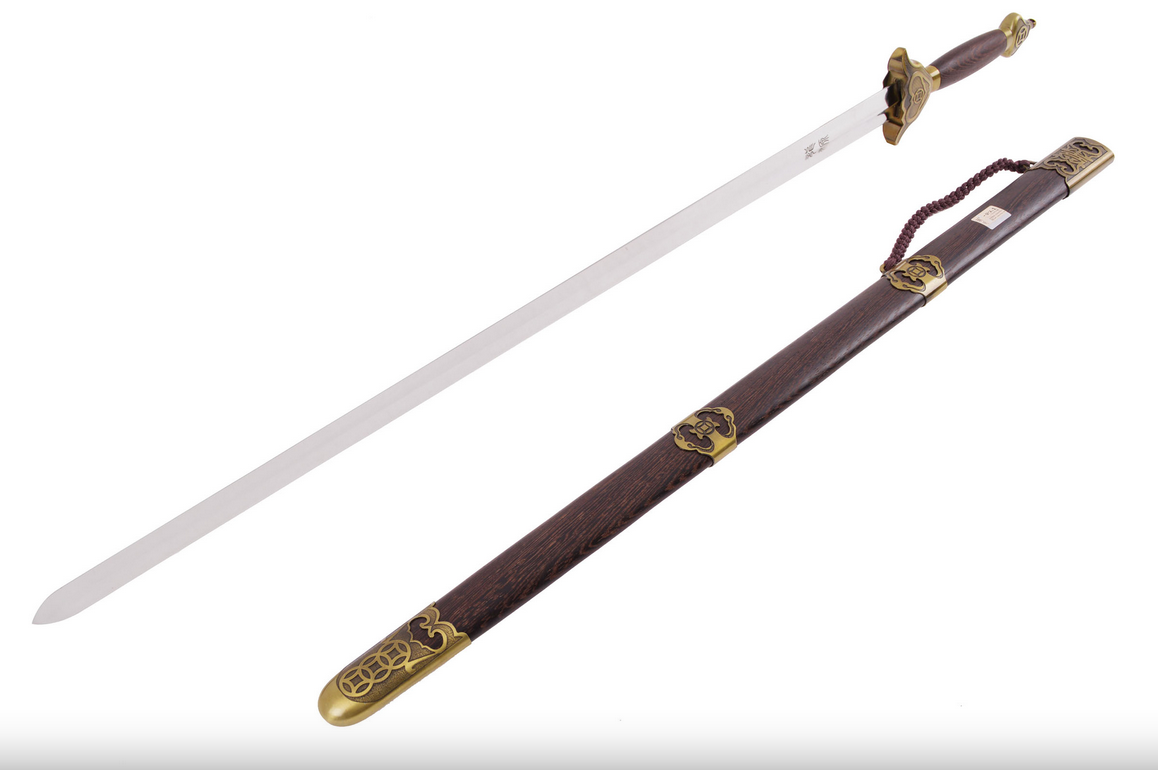 Tai Ji, Tai Chi «Fu Lu» meč rovný, diamantový průřez, polopružný