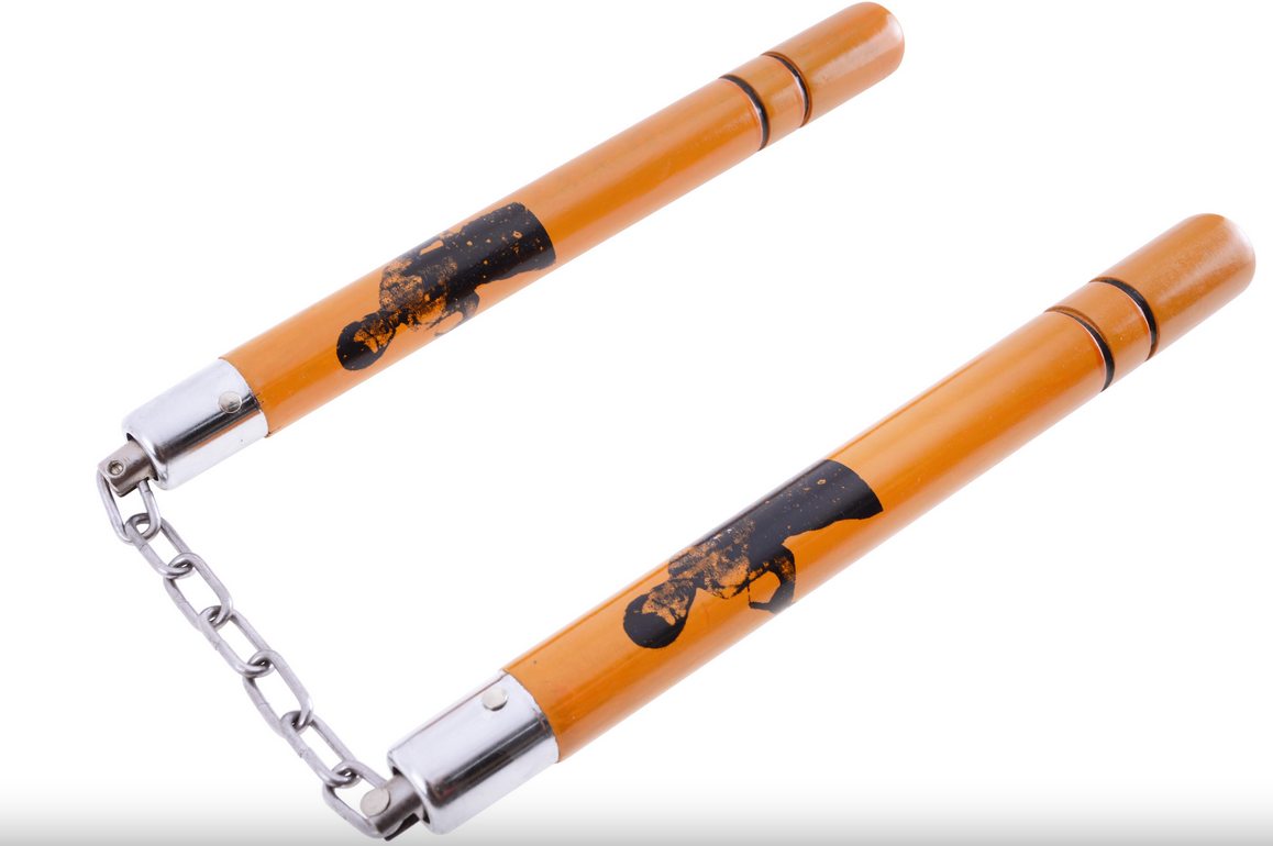Nunchaku, Bruce Lee - Dřevo & Řetěz
