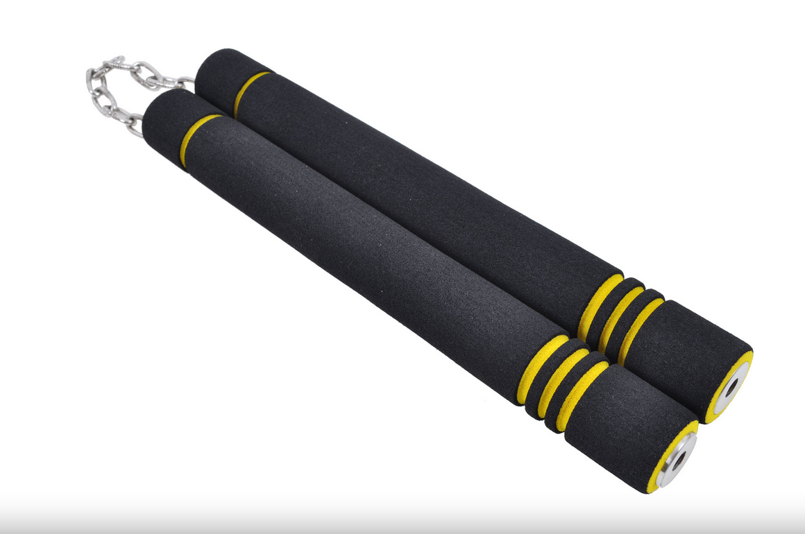 Nunchaku, těžší - pěna & řetěz