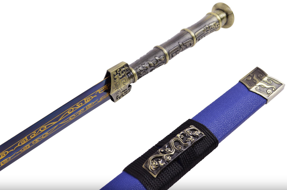 Han meč HaiFeng - Bronzová rukojeť, Tuhá