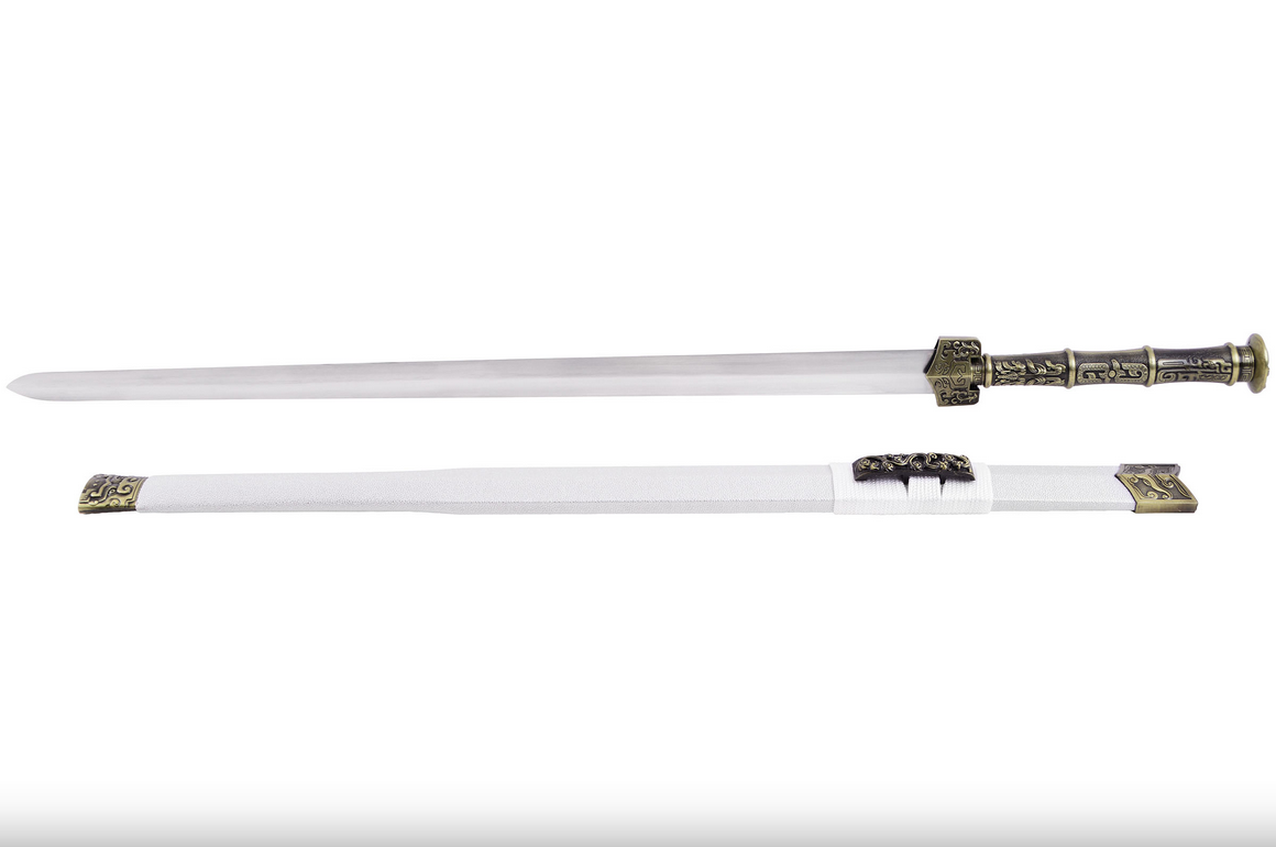 Han meč YangNeng - Bronzová rukojeť, Tuhá