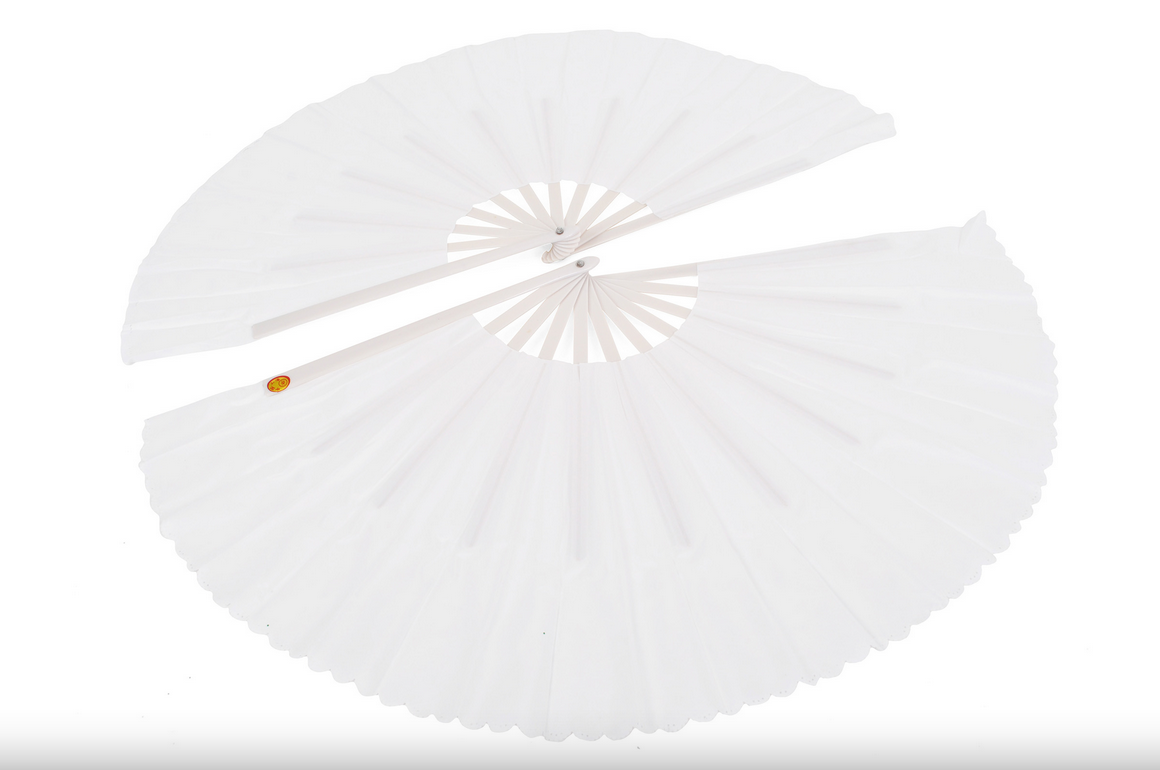 Dvojitý vějíř Tai Ji, styl Mulan