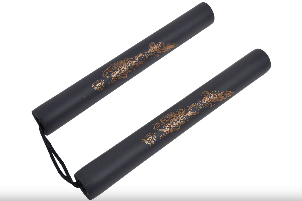 Nunčaky pro začátečníky, pěna-lano