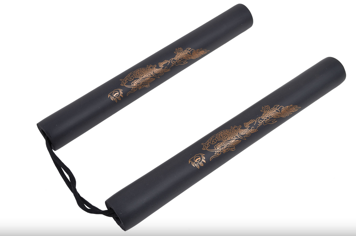 Nunčaky, drak malé velikosti - Pěna a lano