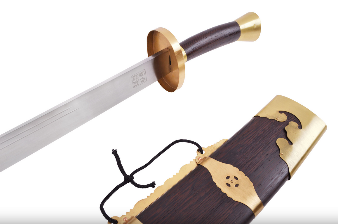 Tradiční šavle - neohebná, nerezová ocel