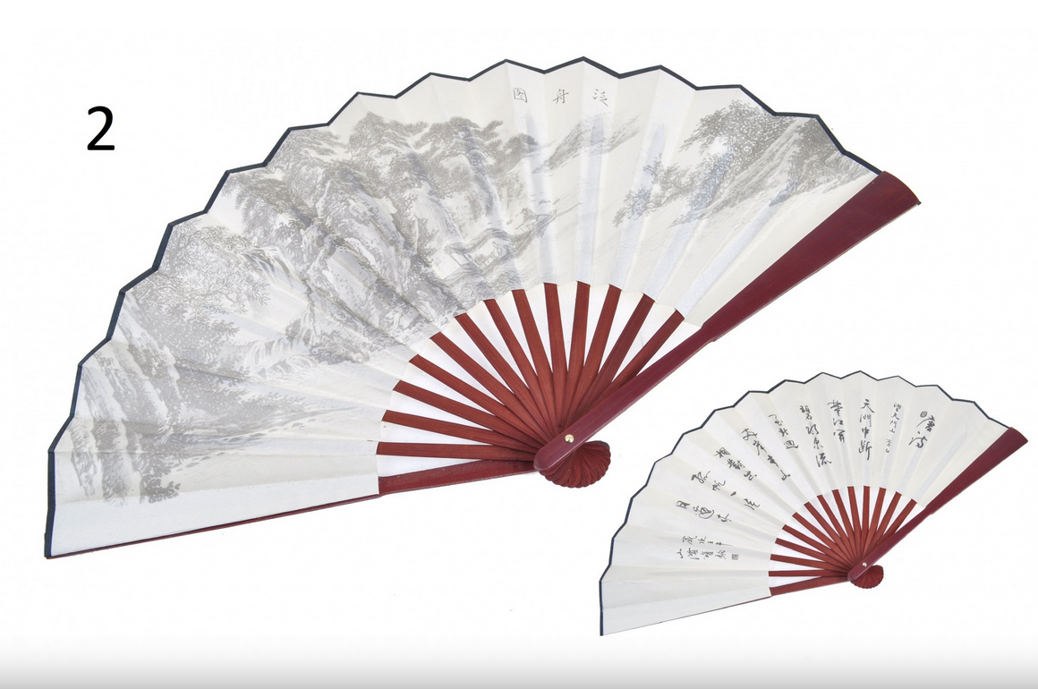 Tradiční vějíř - bambus