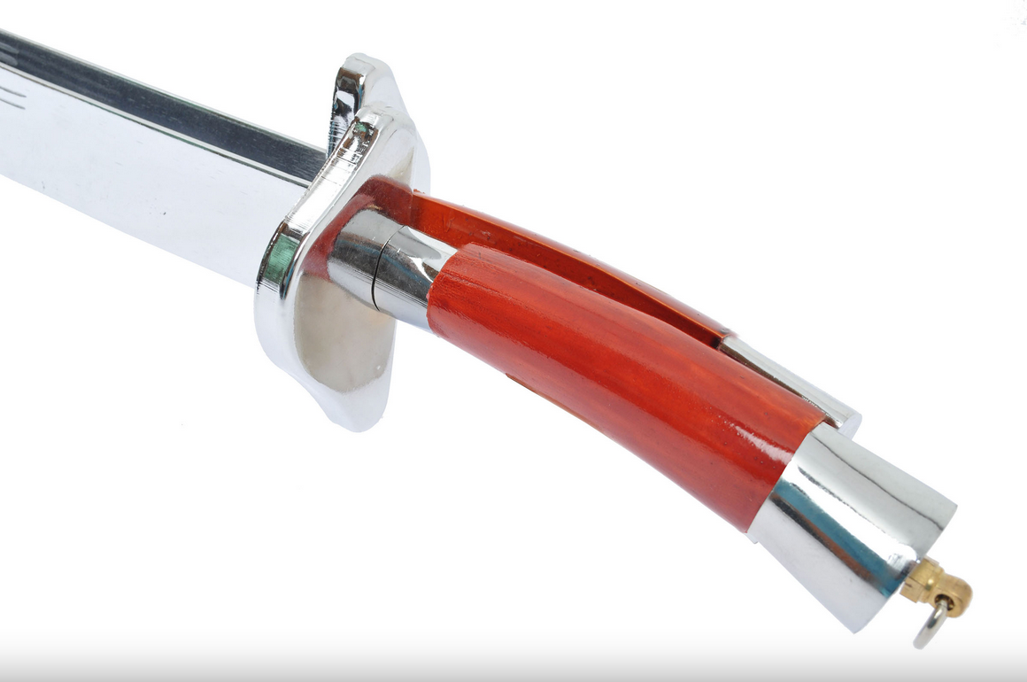 Moderní dvojitá široká šavle s pochvou - Flexibilní