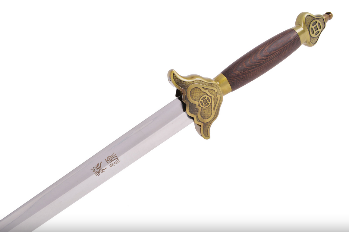 Tai Ji, Tai Chi «Fu Lu» meč rovný, diamantový průřez, polopružný