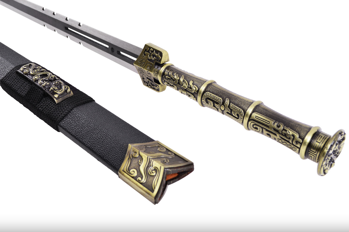 Han meč ChuanQi - Čepel se zářezy, tuhý