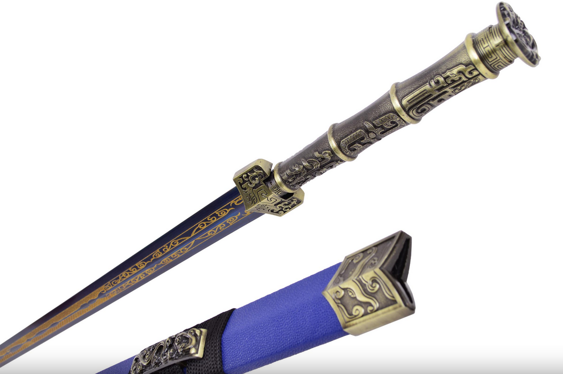 Han meč HaiFeng - Bronzová rukojeť, Tuhá