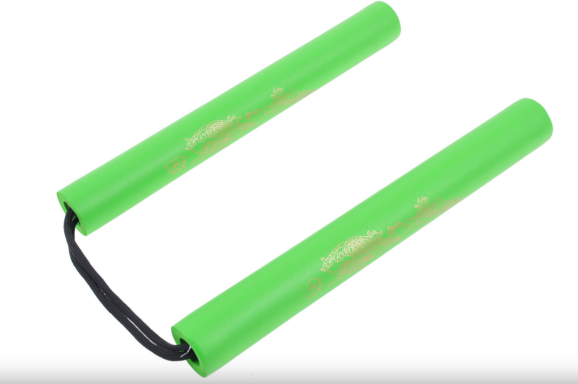 Nunčaky, drak malé velikosti - Pěna a lano