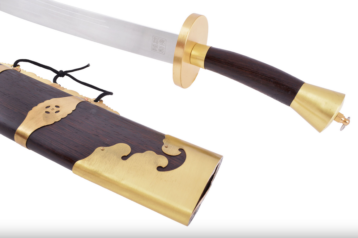 Tradiční šavle - neohebná, nerezová ocel