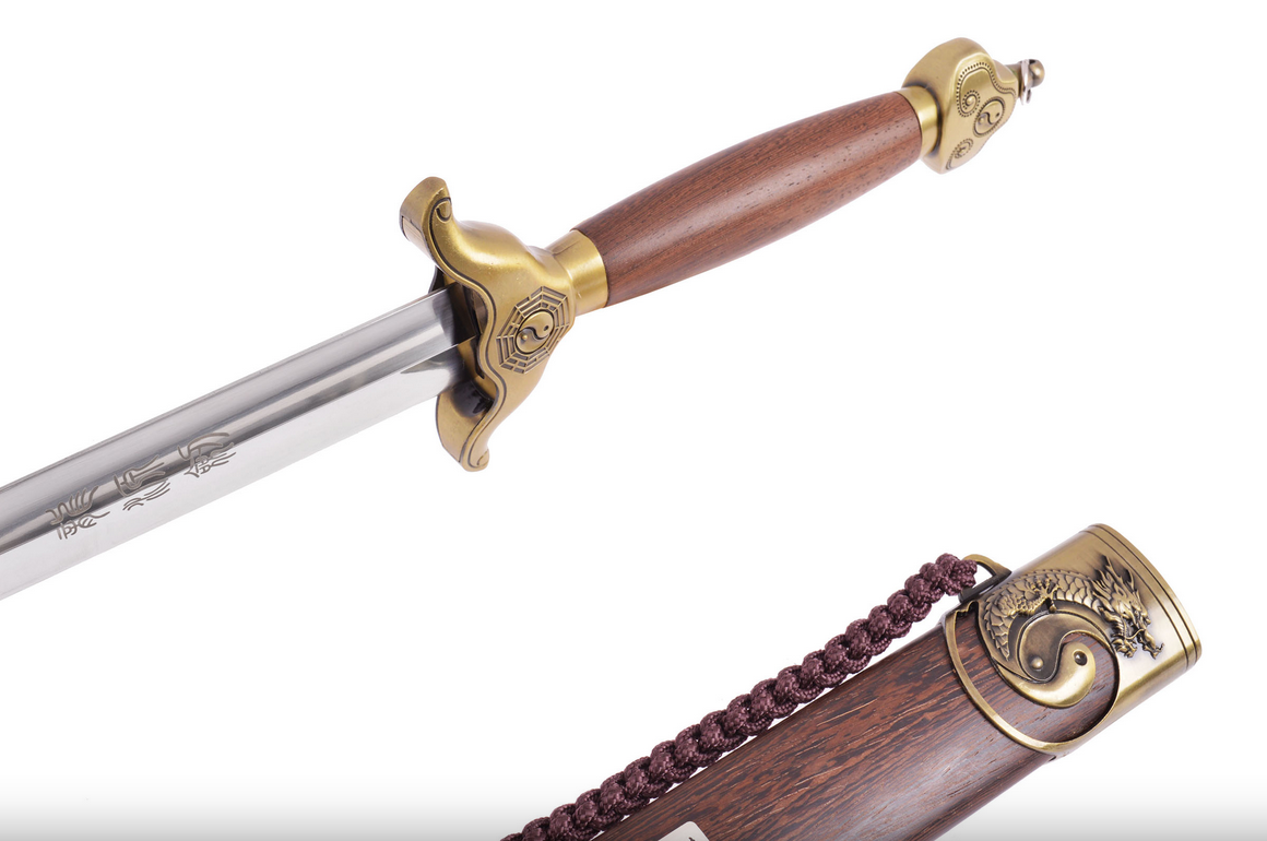 Tai Ji, Tai Chi meč diamantový Průřez - polotuhý