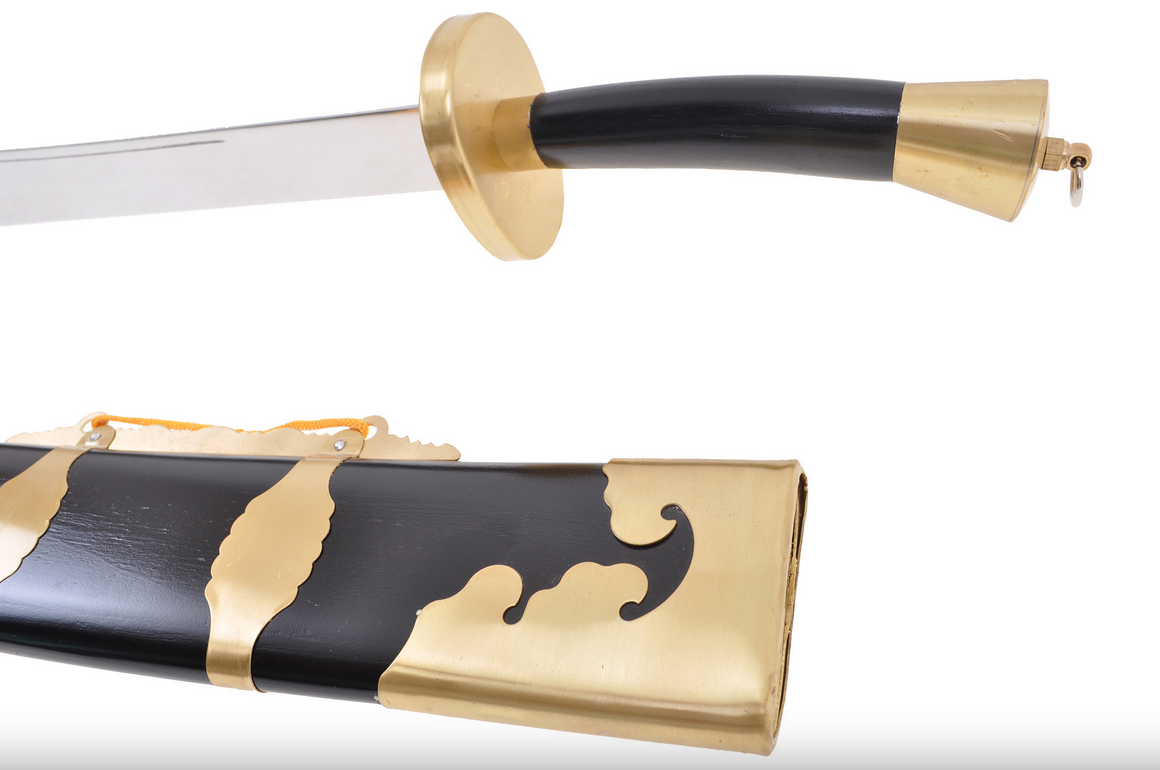 Tradiční široká šavle, nerezová ocel - polopružná