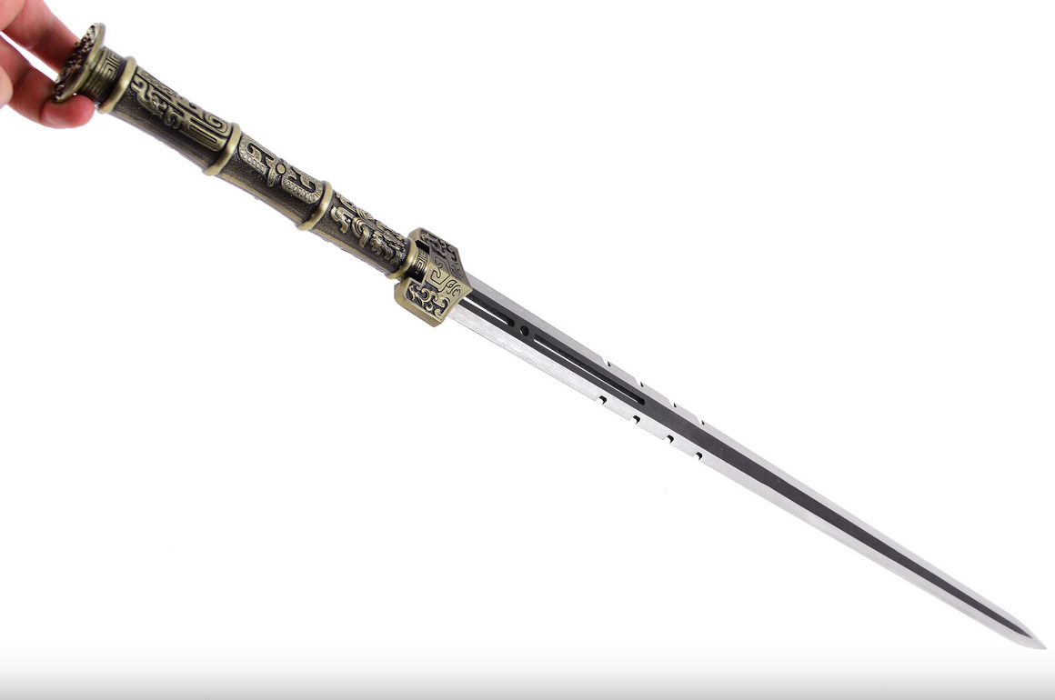Han meč ChuanQi - Čepel se zářezy, tuhý
