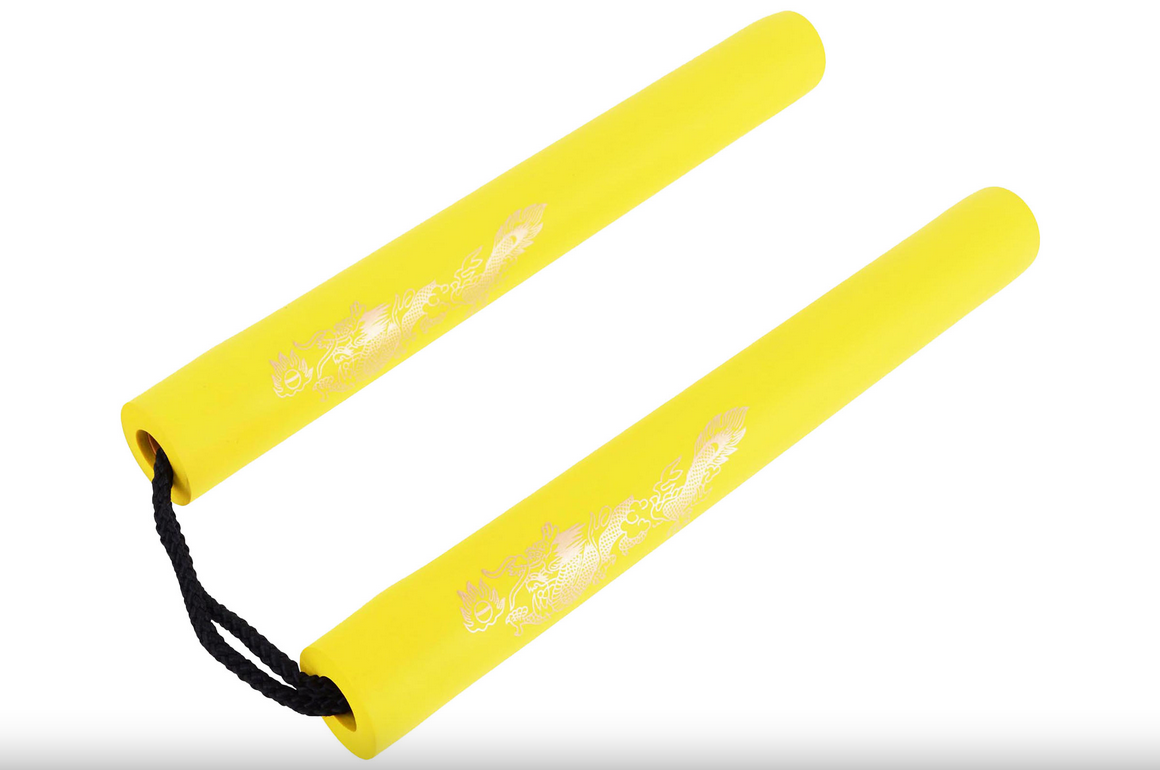 Nunčaky pro začátečníky, pěna-lano