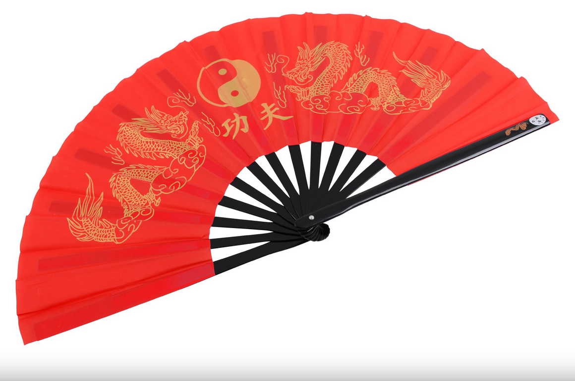 Tai Chi Fan (Tai Ji Shan) - Dvojitý drak