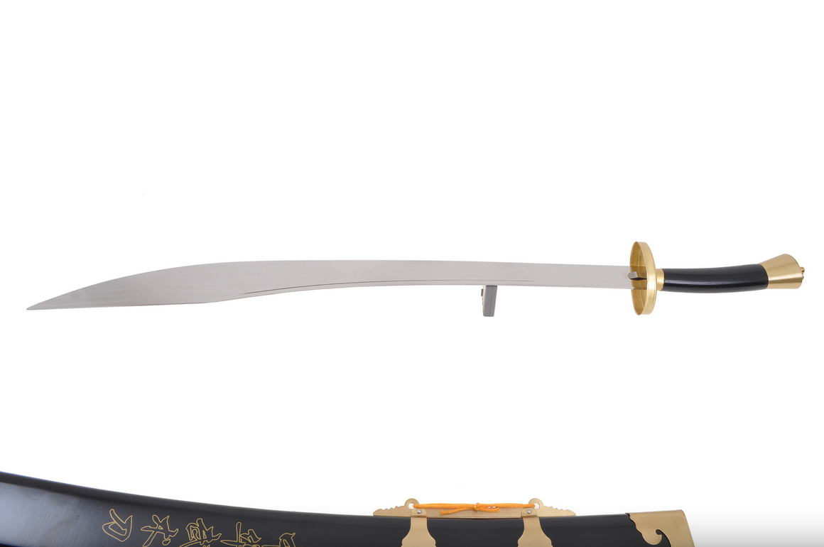 Tradiční široká šavle, nerezová ocel - tuhý