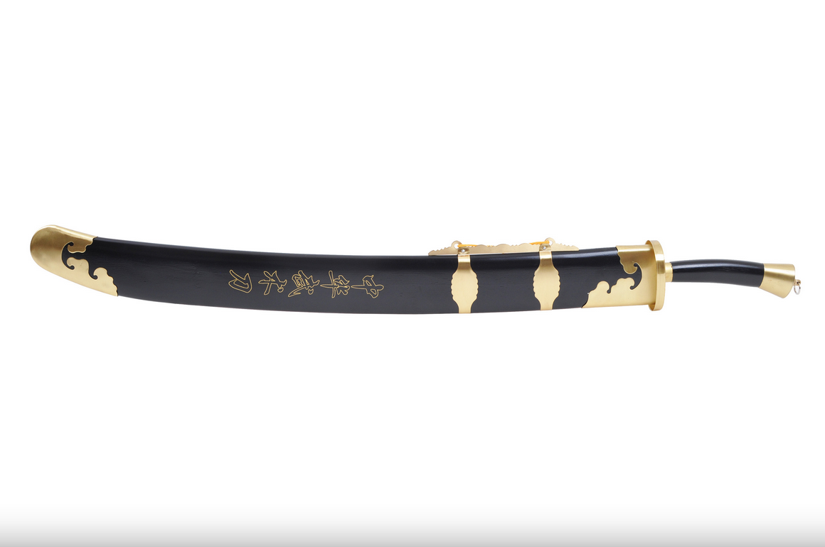 Tradiční široká šavle, nerezová ocel - polopružná