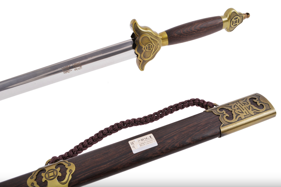 Tai Ji, Tai Chi «Fu Lu» meč rovný, diamantový průřez, polopružný