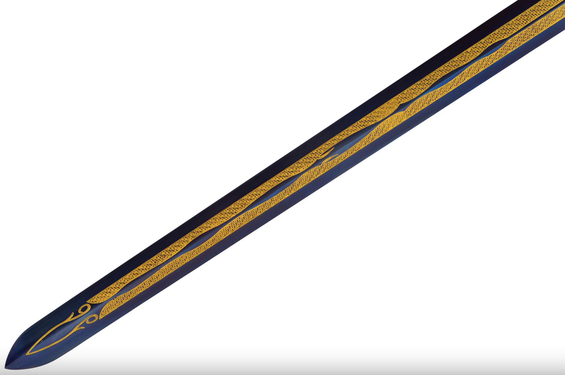 Han meč HaiFeng - Bronzová rukojeť, Tuhá