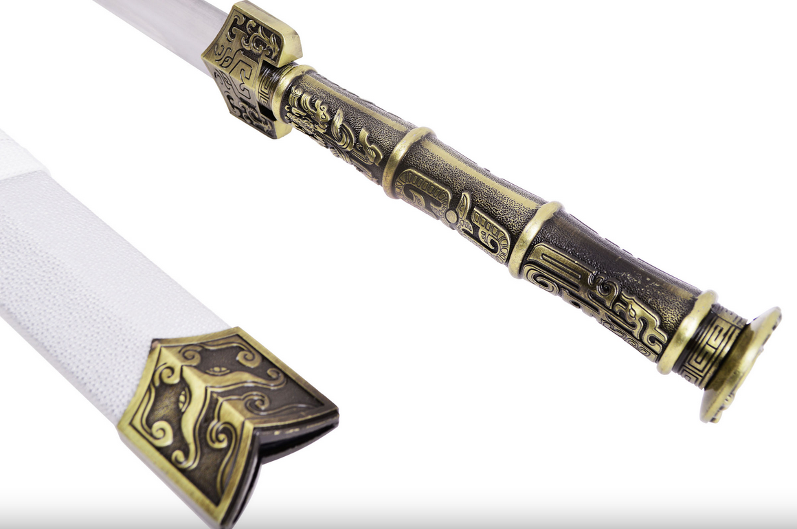 Han meč YangNeng - Bronzová rukojeť, Tuhá