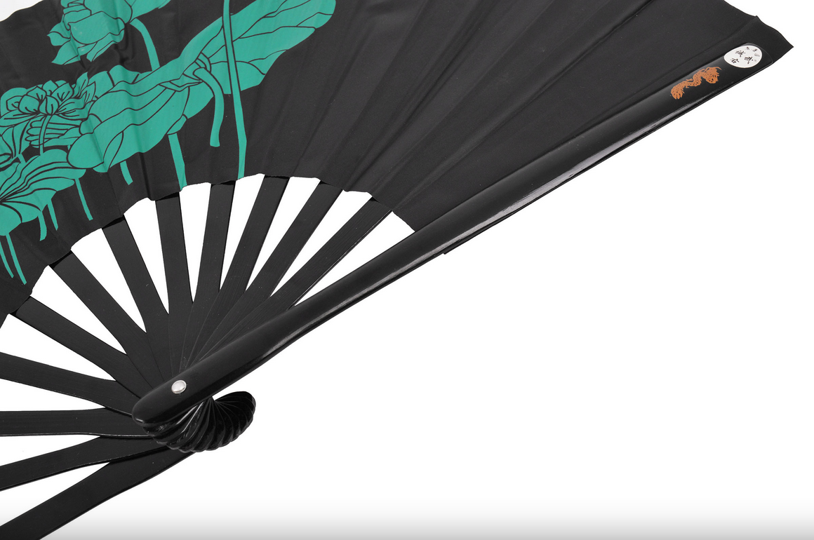 Vějíř Tai Chi (Tai Ji Shan) - Lotus