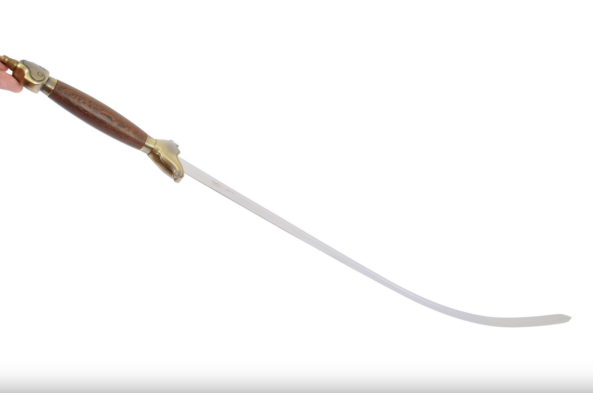 tai ji, tai chi, << qing feng >> přímý meč, kříž s diamantovým průřezem ohebný