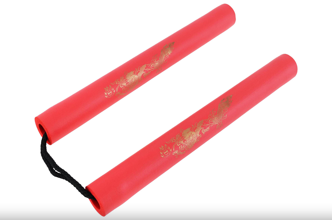 Nunčaky pro začátečníky, pěna-lano