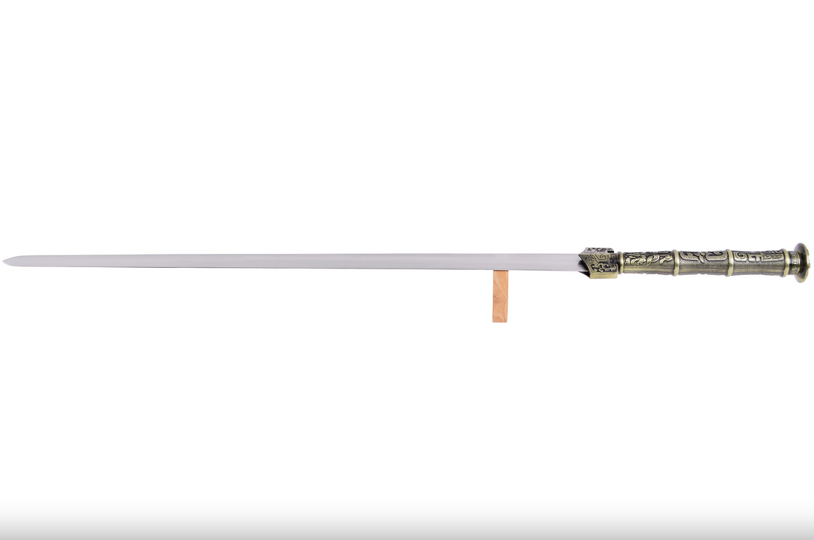 Han meč YinNeng - Bronzová rukojeť, Tuhá