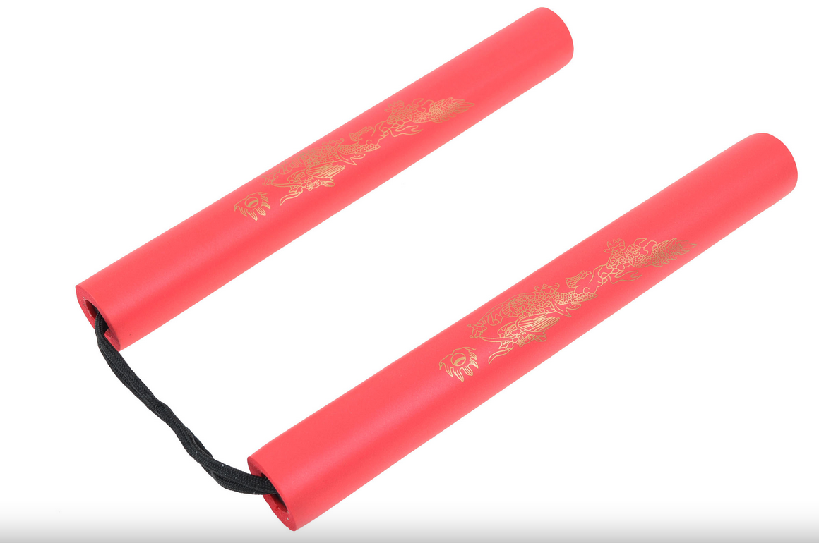 Nunčaky, drak malé velikosti - Pěna a lano