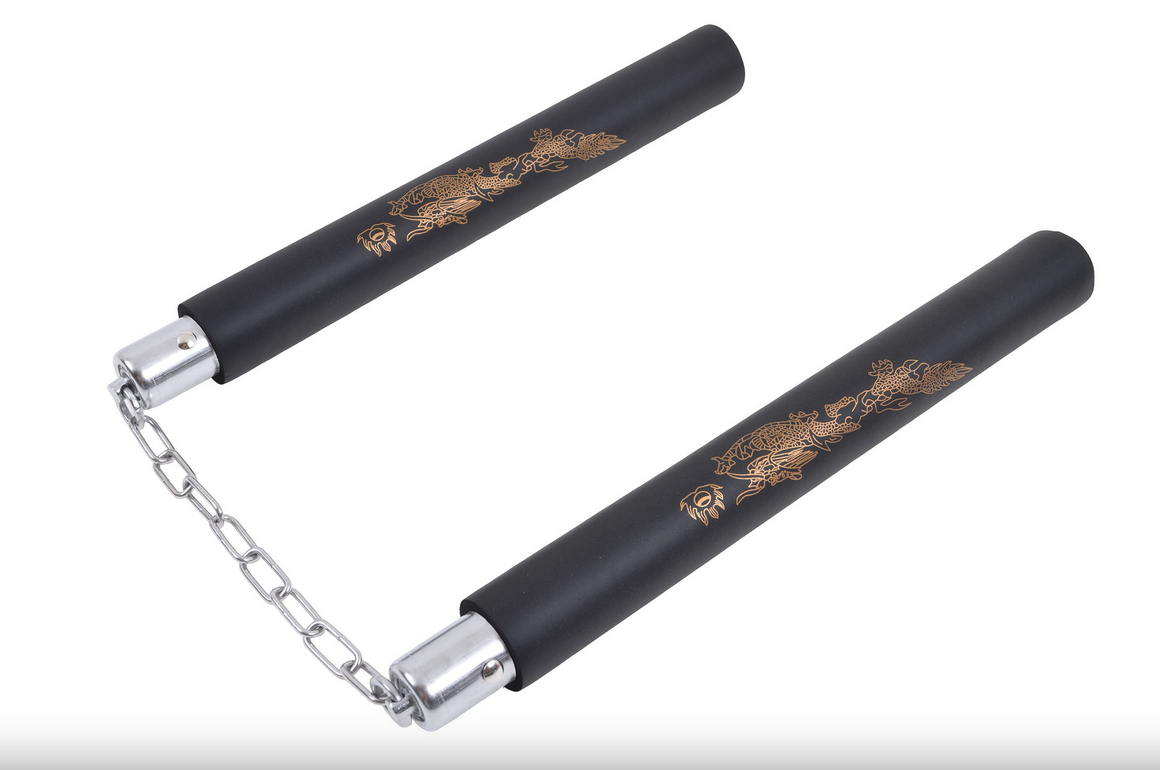 Nunčaky, pěna a řetěz - malá velikost