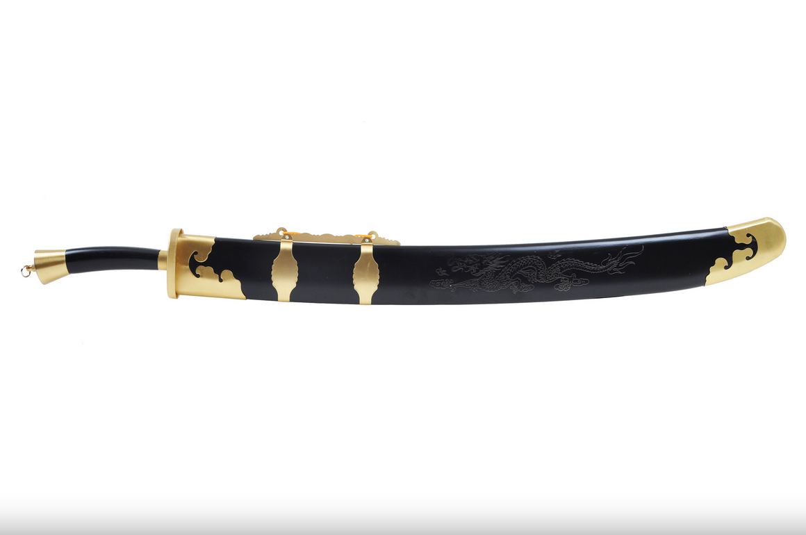 Tradiční široká šavle, nerezová ocel - tuhý