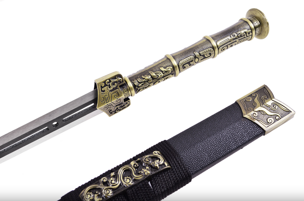 Han meč ChuanQi - Čepel se zářezy, tuhý