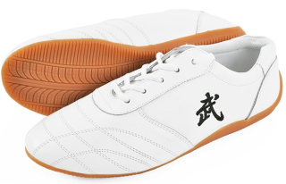 «Wu» Taolu boty, bílé