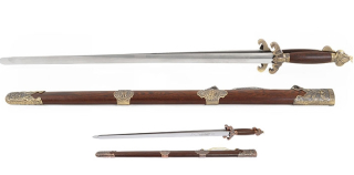 Dvojitý přímý meč Northern Style (horní rozsah)