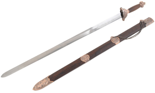 Přímý meč Tai Chi «Longquan» - Polopružný