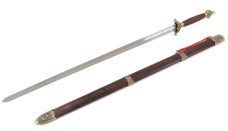 Přímý meč Tai Ji, Tai Chi (vysoký rozsah) - polotuhý